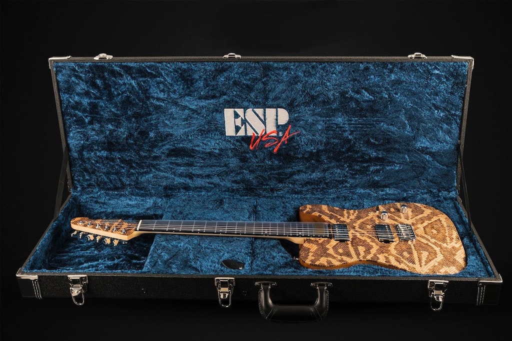 ESP USA TE-II HT Dino Muradian Snake Skin Quilt Top 1 Of 10 - 3