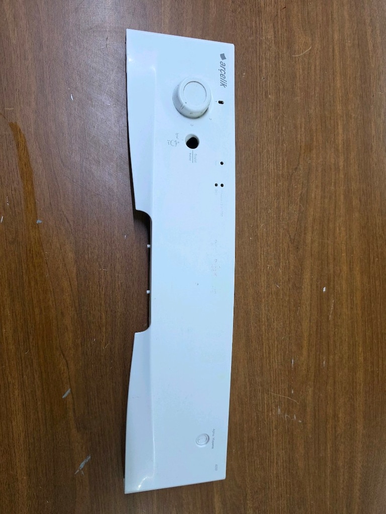 İkinci El Arçelik 6230 Bulaşık Makinesi Ön Kontrol Paneli Plastiği (Be - 10