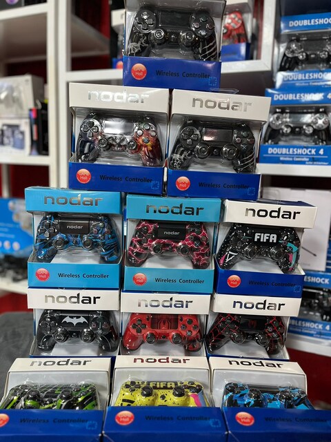 Nodar PS4 Uyumlu Kablosuz Oyun Kolu – Desenli Wireless Controller