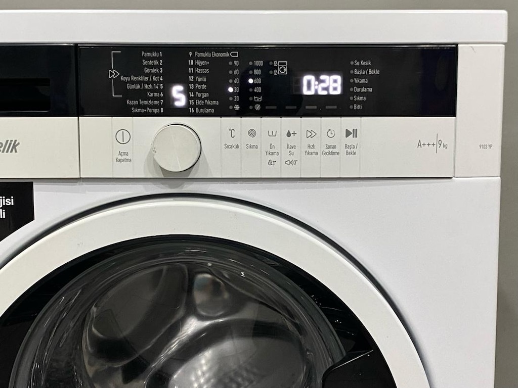 Arçelik 9 Kg Piano Serisi İnverter A+++ Çamaşır Makinesi - 3