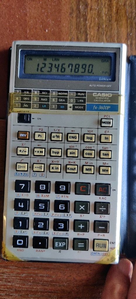 Casio FX-3600P Antika Bilimsel Hesap Makinesi. - 3