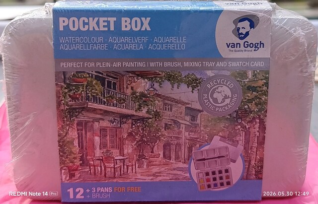 Van Gogh 12+3 Tablet SuluBoya Fırçalı