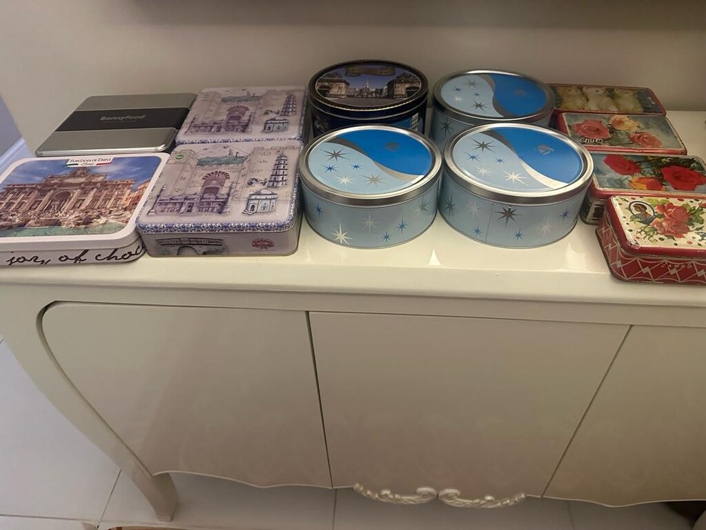 Saklama teneke kutular sondaki 4 kutu vintege tek tek de satılır - 5