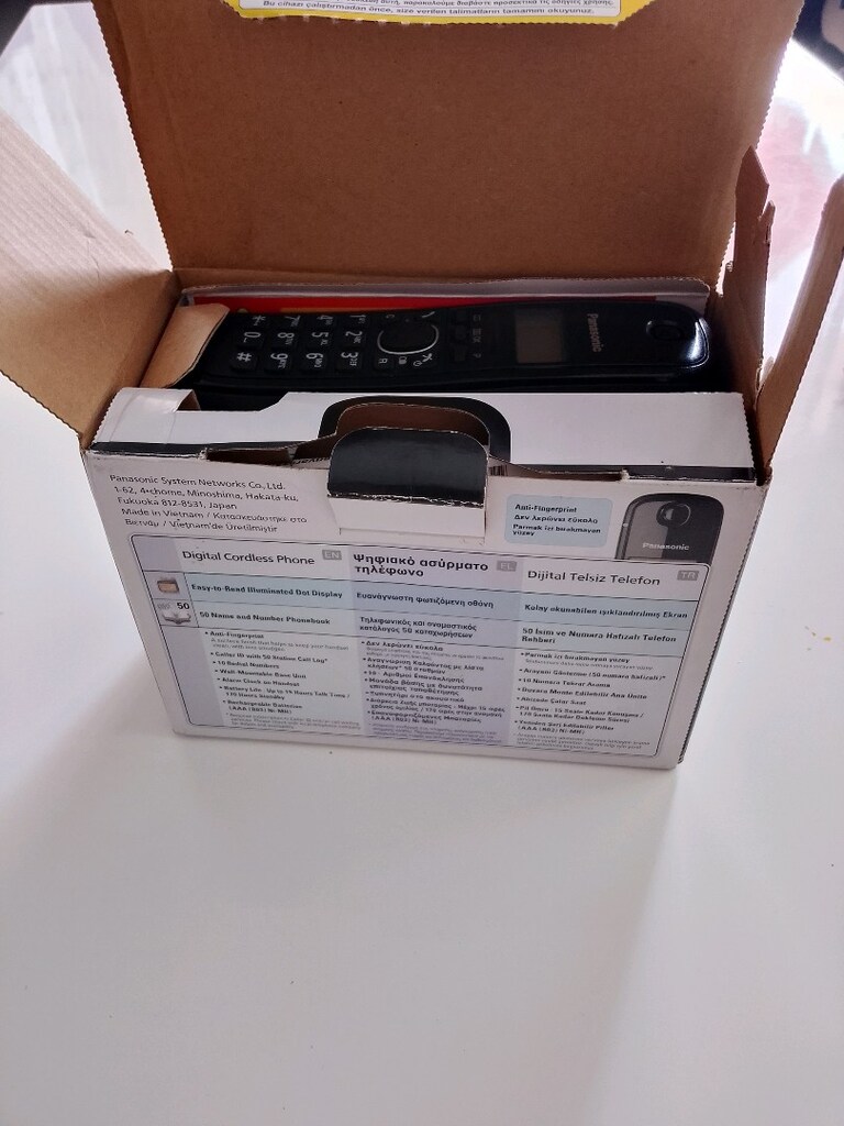 telsiz telefon Panasonic TX_TG1611 model dir - 2