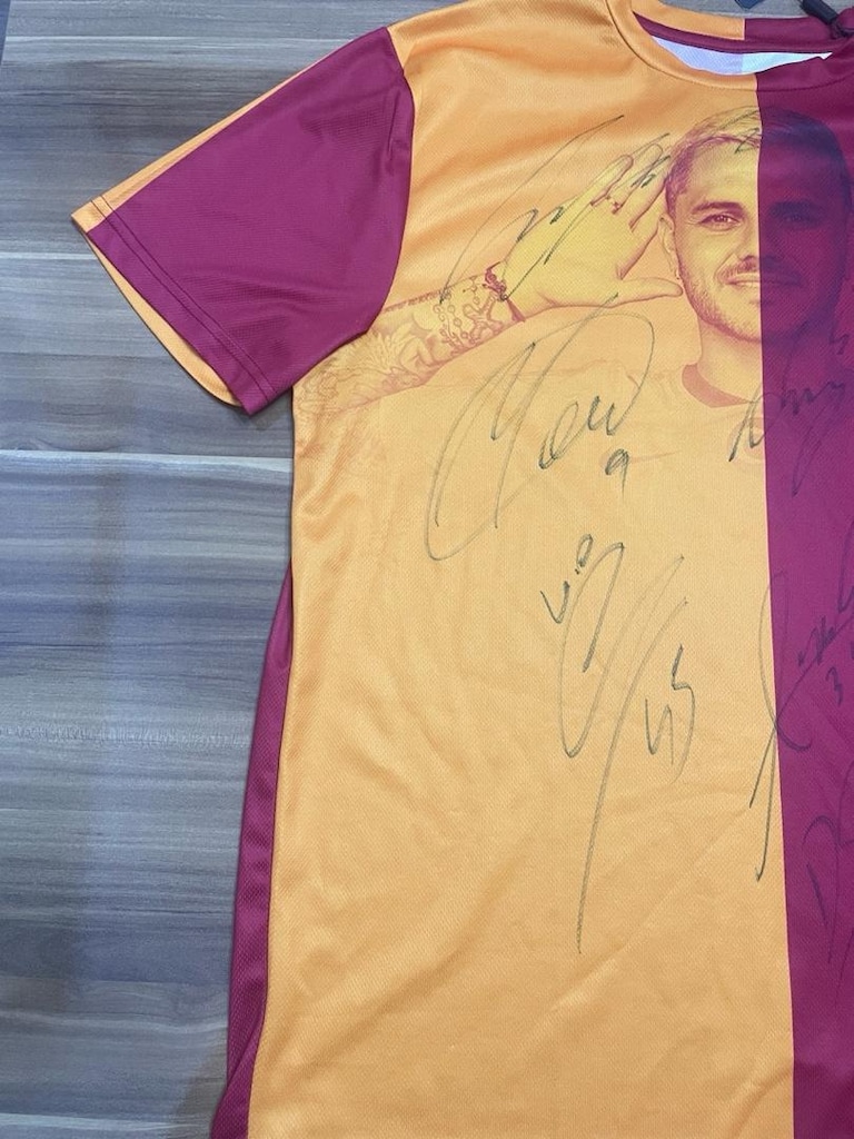 Galatasaray GS Store Çoklu Islak İmzalı Tişört – Osimhen Icardi Barış - 13