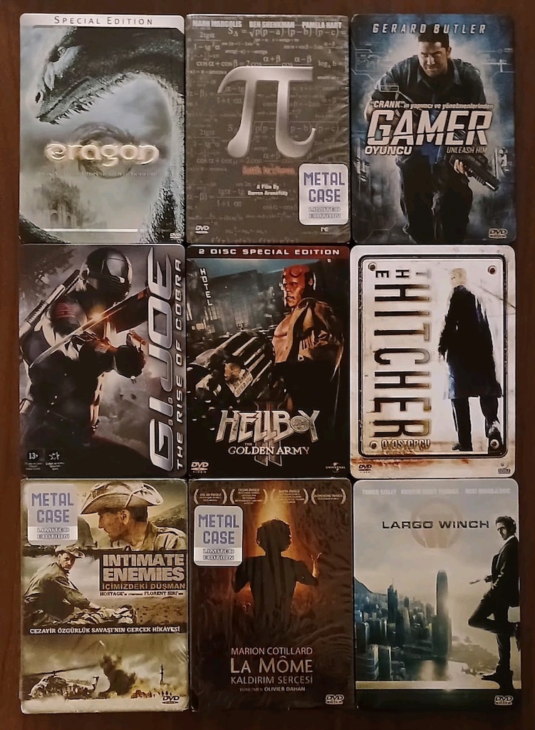 STEELBOOK DVD FİLMLER (FİYAT SORUNUZ) - 2