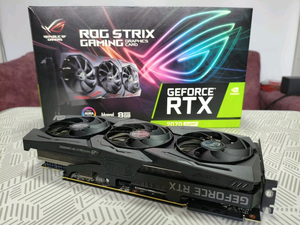 Asus rog strix RTX 2070 süper ekran kartı - 8