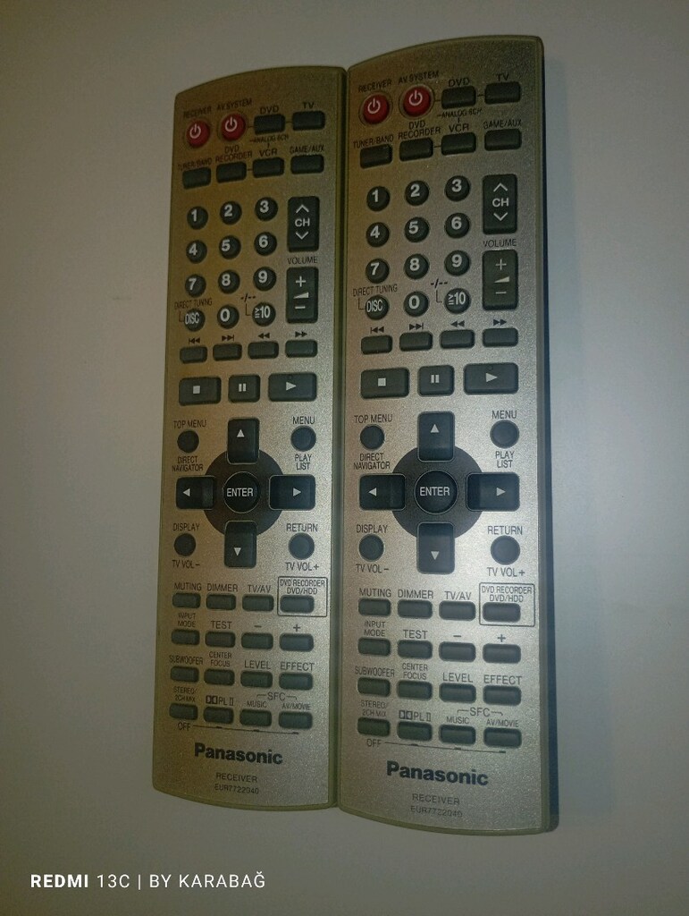 PANASONİC,TECHNİCS,Panasonic ses sistemi,Technics kumanda,kumanda - 2