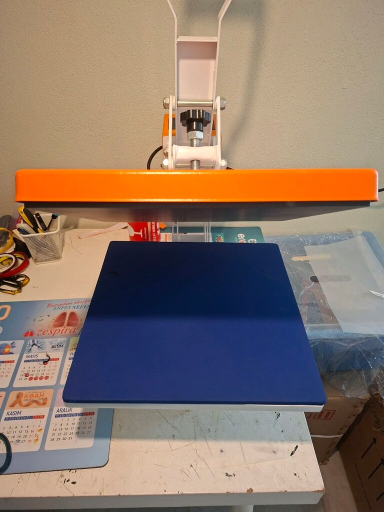 Teknofinal marka Isı Transfer Makinesi Pres Makinesi 38x38cm - 6