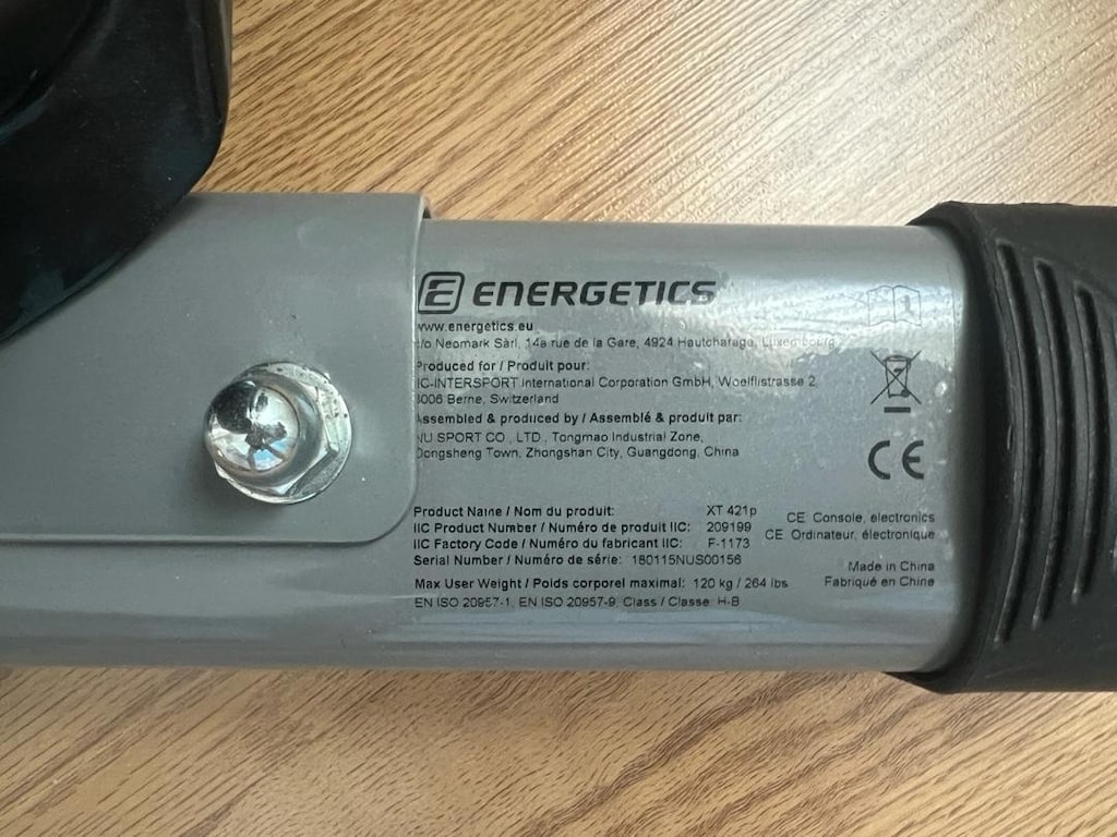 Eliptik Bisiklet (Energetics XT 421p) - 10