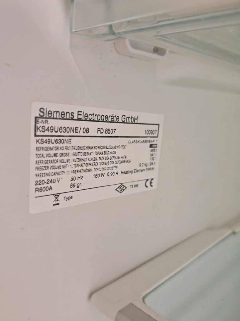 Temiz ve Çalışır Durumda Siemens No-Frost Buzdolabı - 3