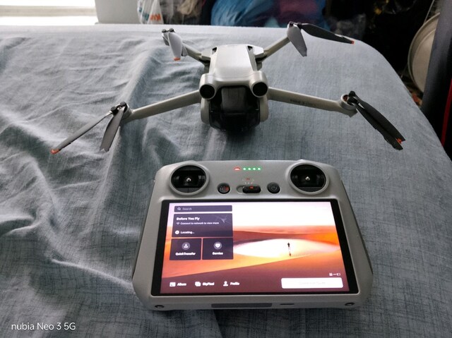 Djı Mini 3 pro tam setup temiz cihaz
