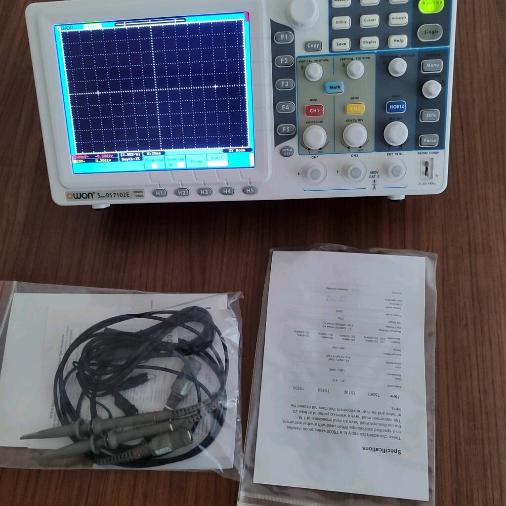 Osiloskop Owon SDS7102E 100Mhz - 11