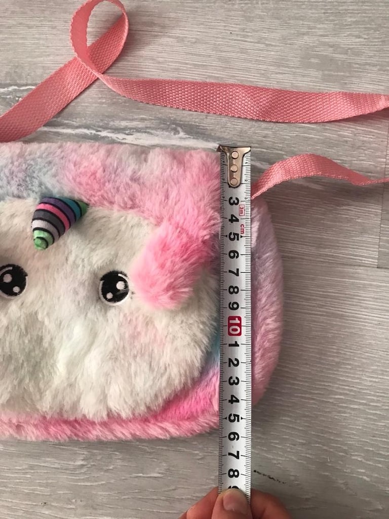 unicorn peluş çanta - 7