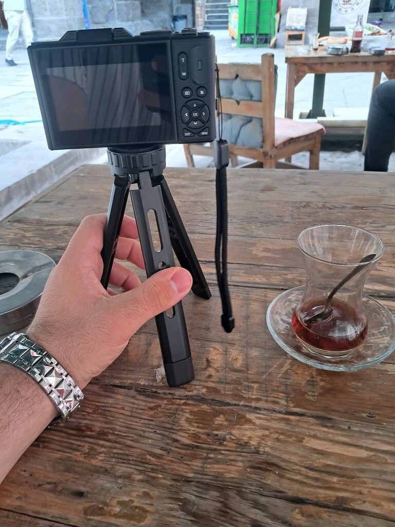 5K Ultra HD Dijital Kamera 75 MP 18X Zoom Ekranlı Çantalı - 6
