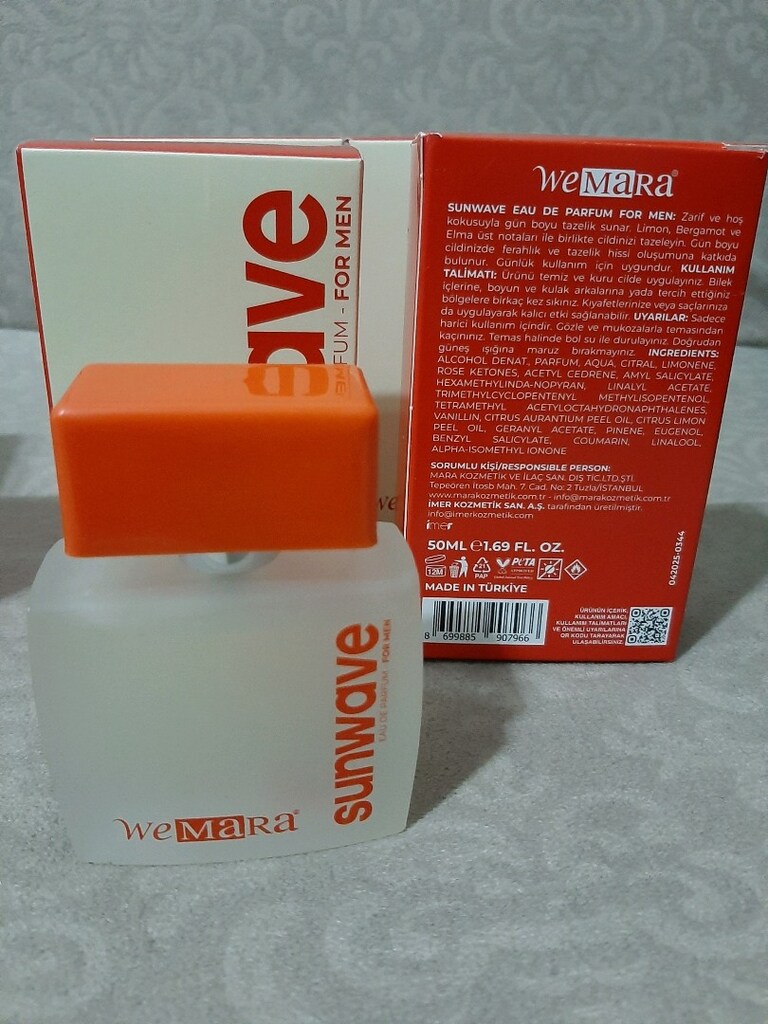 Sunwave Erkek Parfümü Kırmızı Kutuda - 3