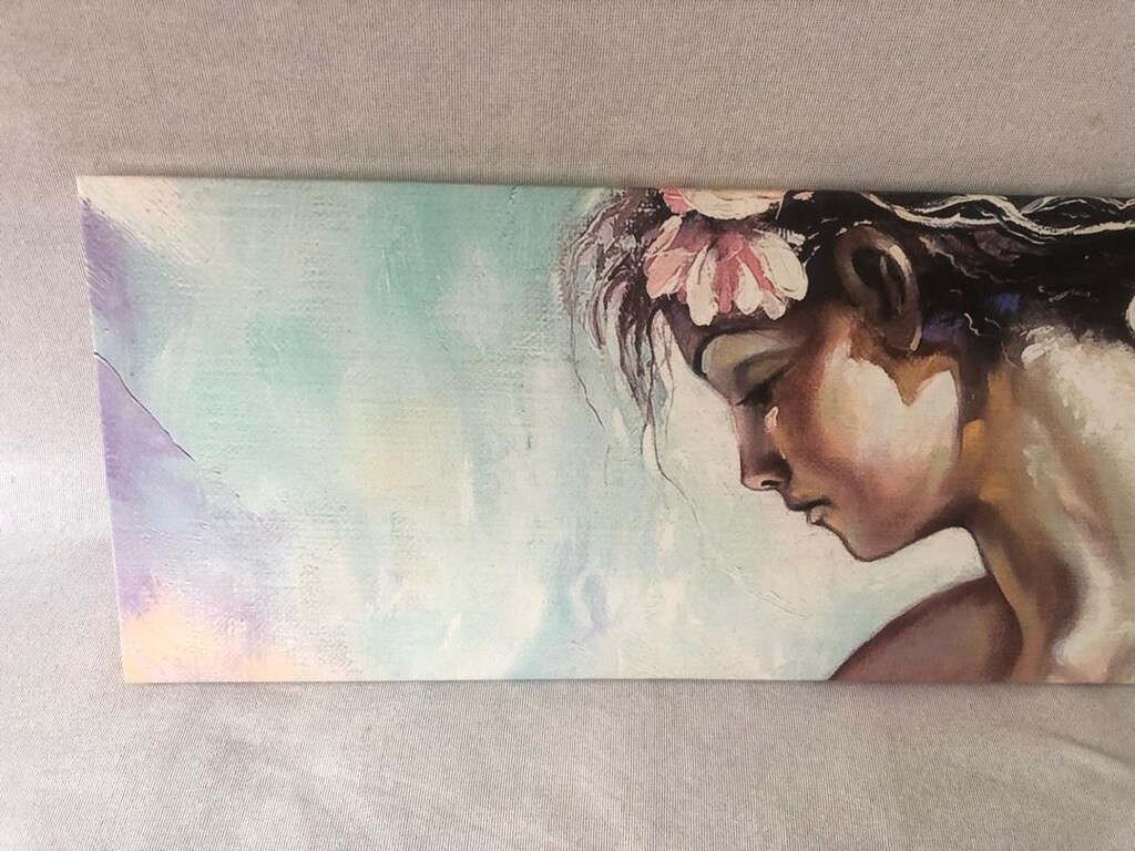 30*90 cm KANVAS TABLO ,ÜSKÜDAR , detay açıklamada yazılı - 5