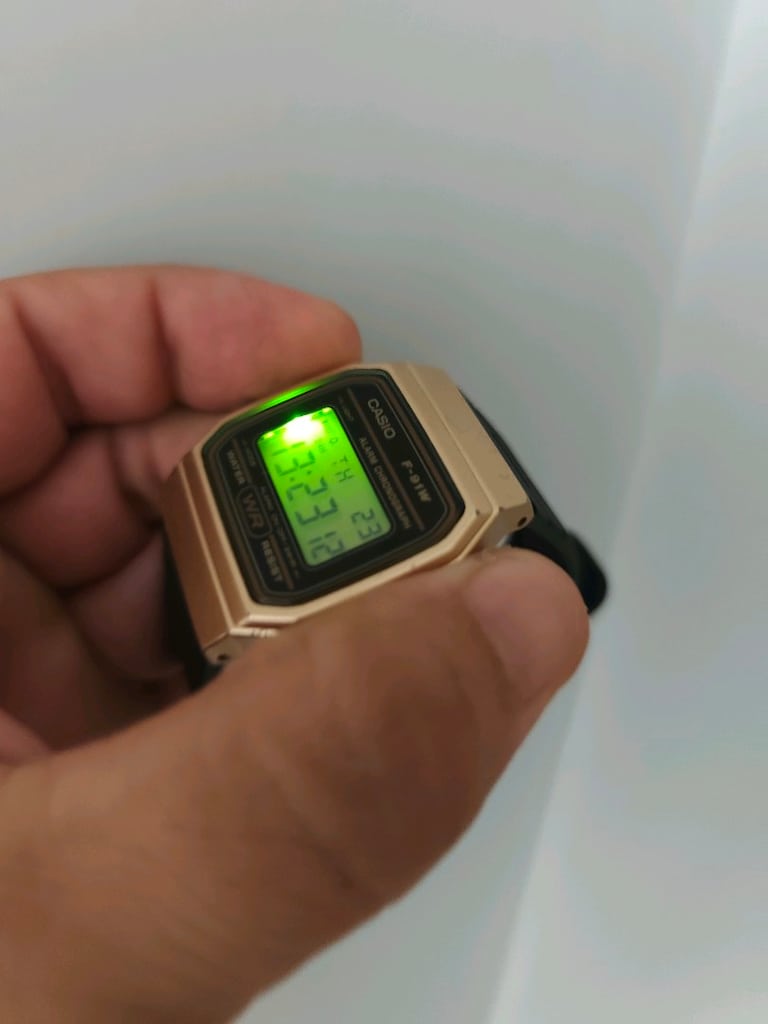Orjinal Casio F-91W Erkek Saat HATASIZ - 8