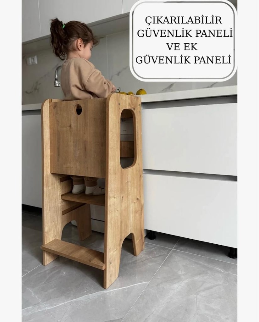 Alisyum Çift Taraflı Güvenlik Panelli Öğrenme Kulesi - 3