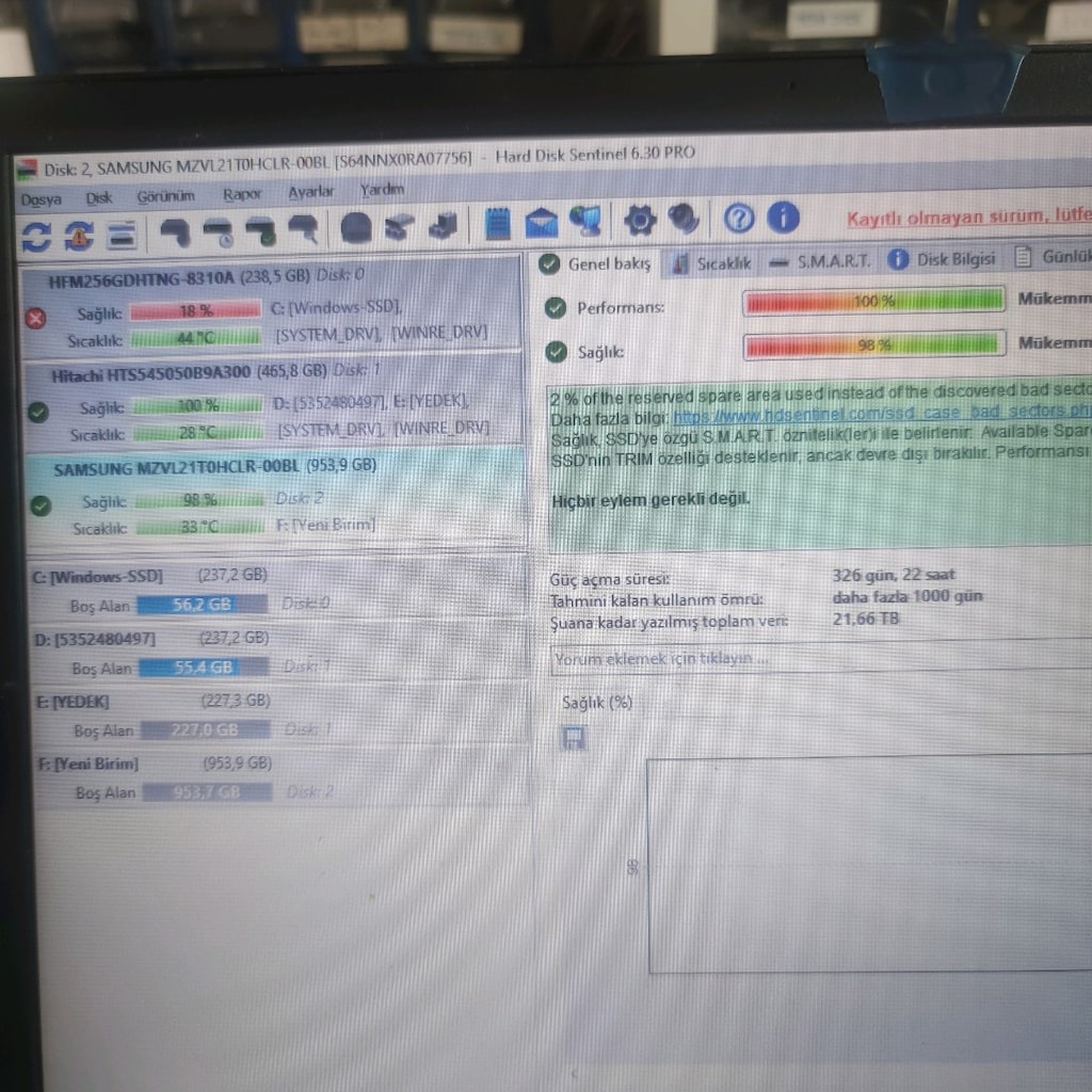 Samsung SSD 1 TB - 5