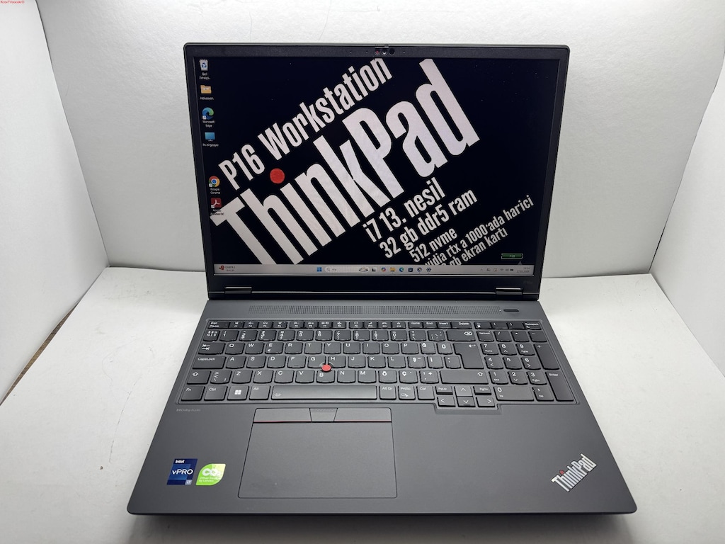 THİNKPAD P16V İ7 13. NESİL 32 GB RAM 512 NVME RTX A1000 - 2