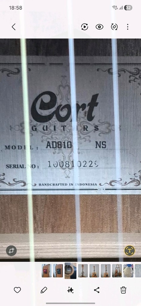 Cort AD810 NS elektro akustik gitar - 2