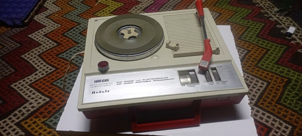 antika belair radyo plak çalar - 2