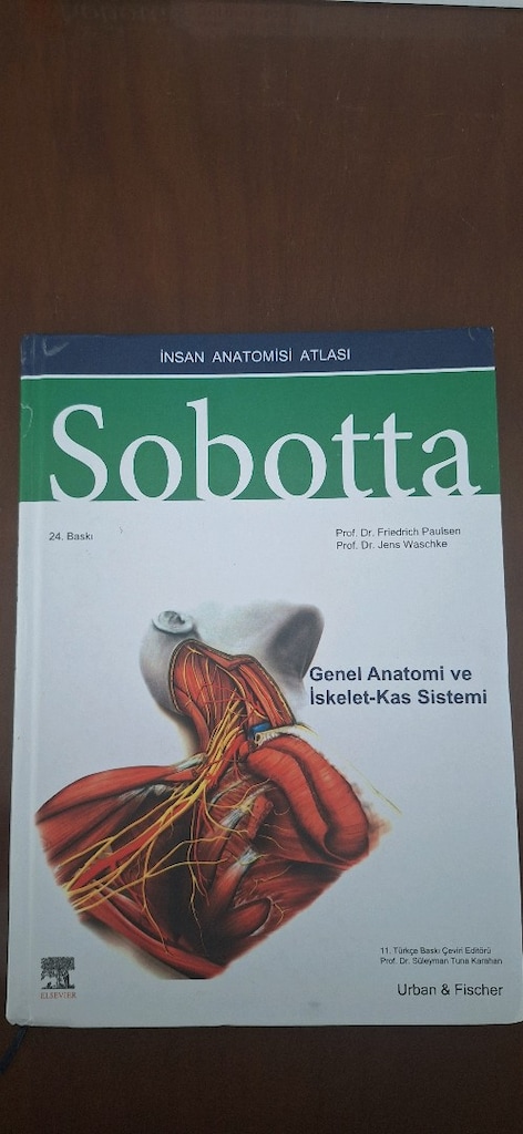 Sobotta İnsan Anatomisi Atlası Tam Set (4 Cilt) - 3