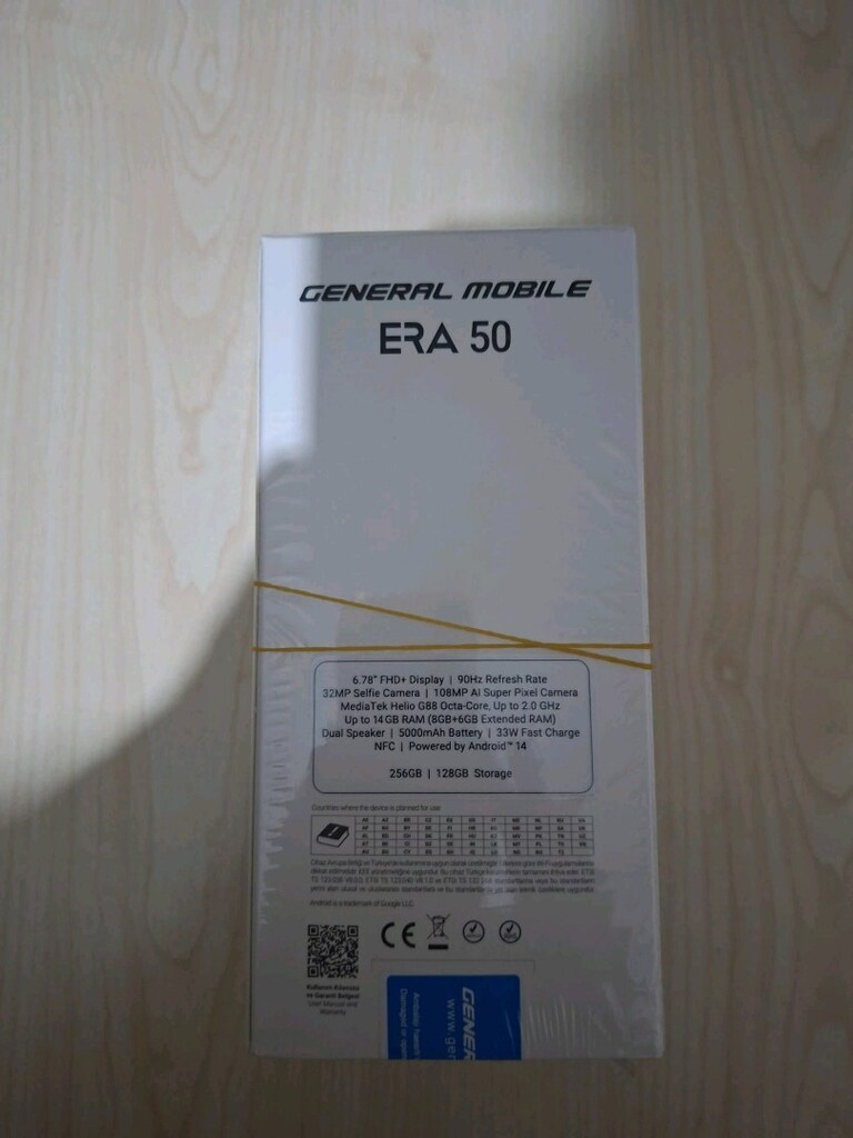 GENERAL MOBİLE GM ERA 50 8/256 - 8