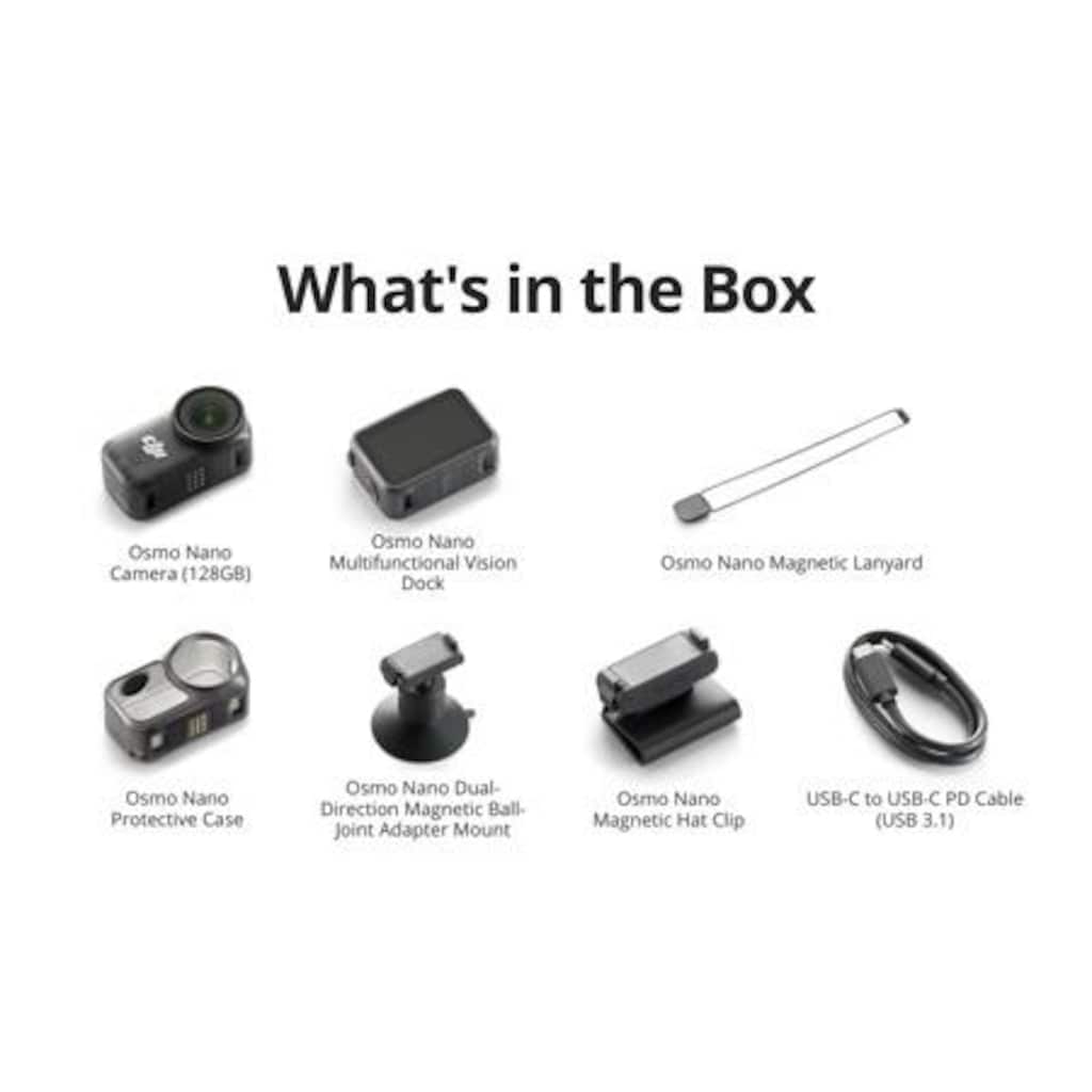 DJI Osmo Nano Aksiyon Kamerası - Standart Combo 128GB - 3