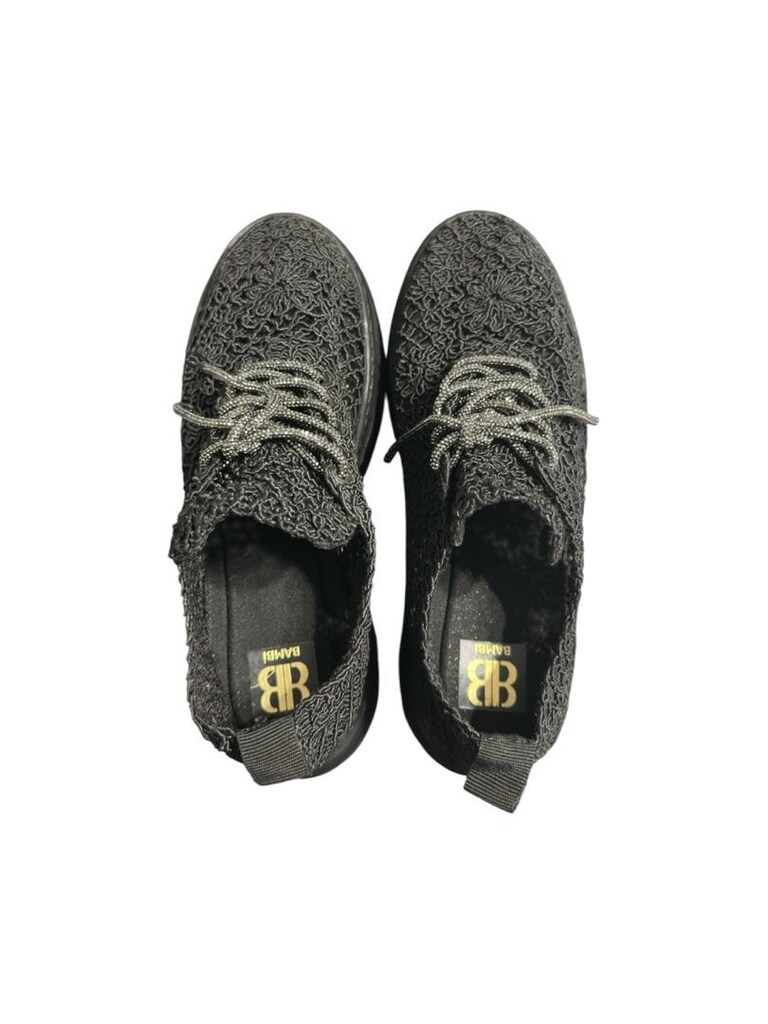 Bambi Dantelli Platform Spor Ayakkabı - 3