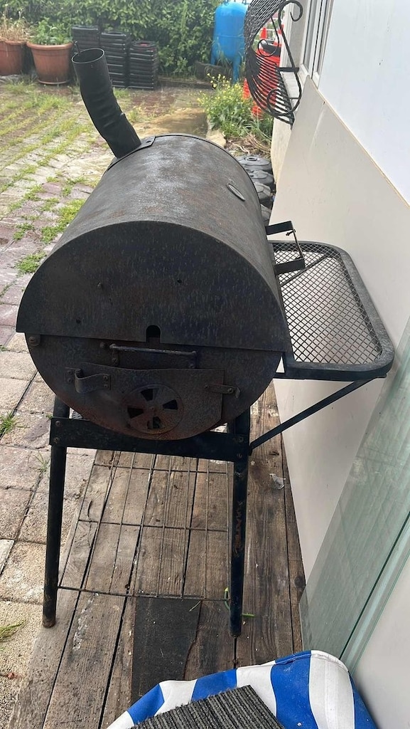 KLAS OFİS PENDİK 80x50x90 TEKERLEKLİ BARBEKÜ MANGAL İKİNCİ EL - 2
