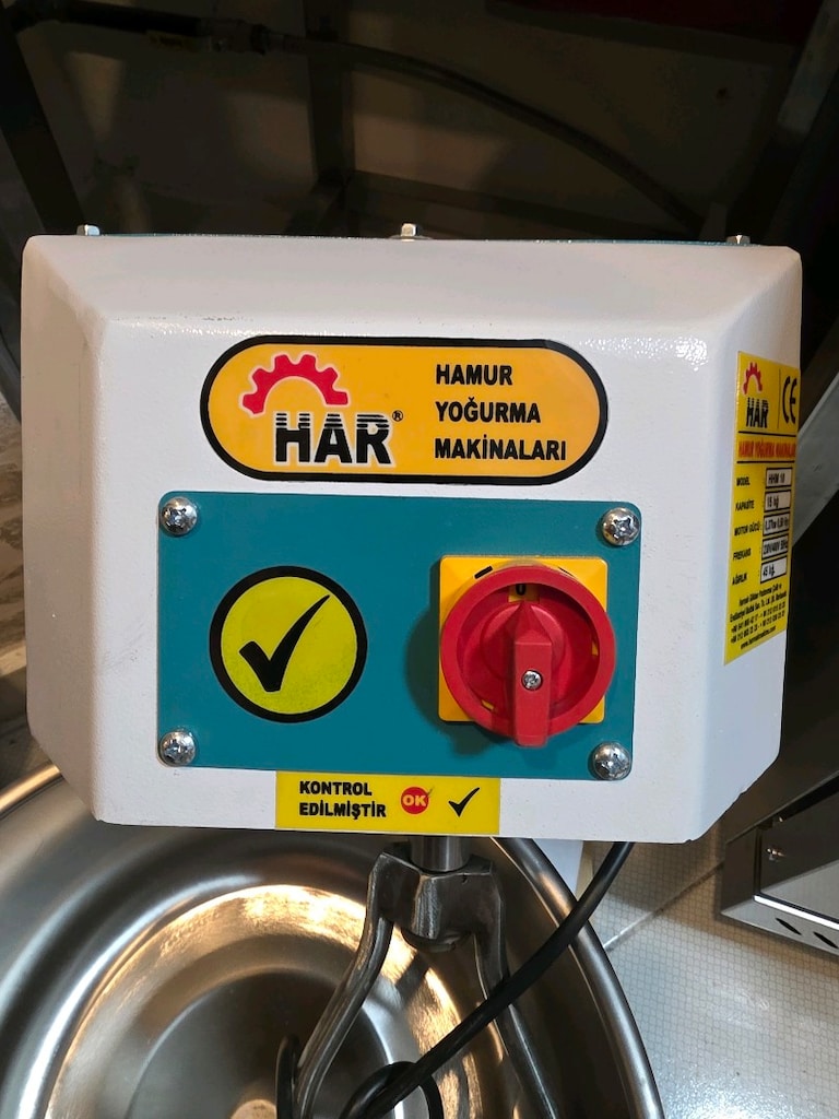 15 kg hamur yoğurma makinesi