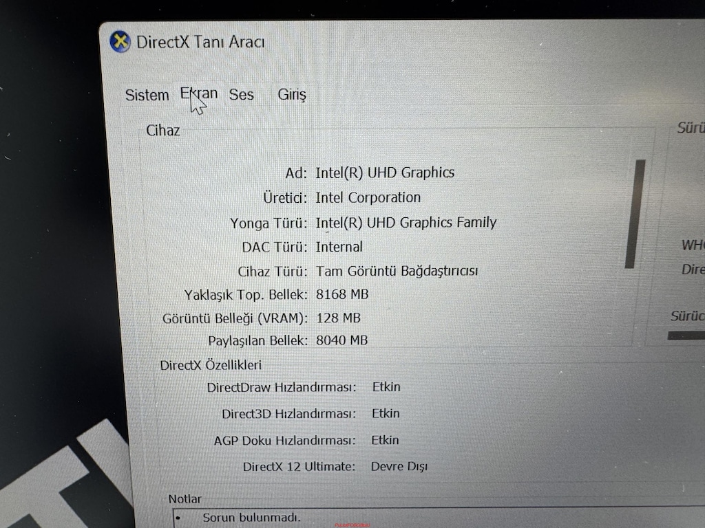 THİNKPAD T14 İ5 12. NESİL 16 GB RAM 256 NVME - 8