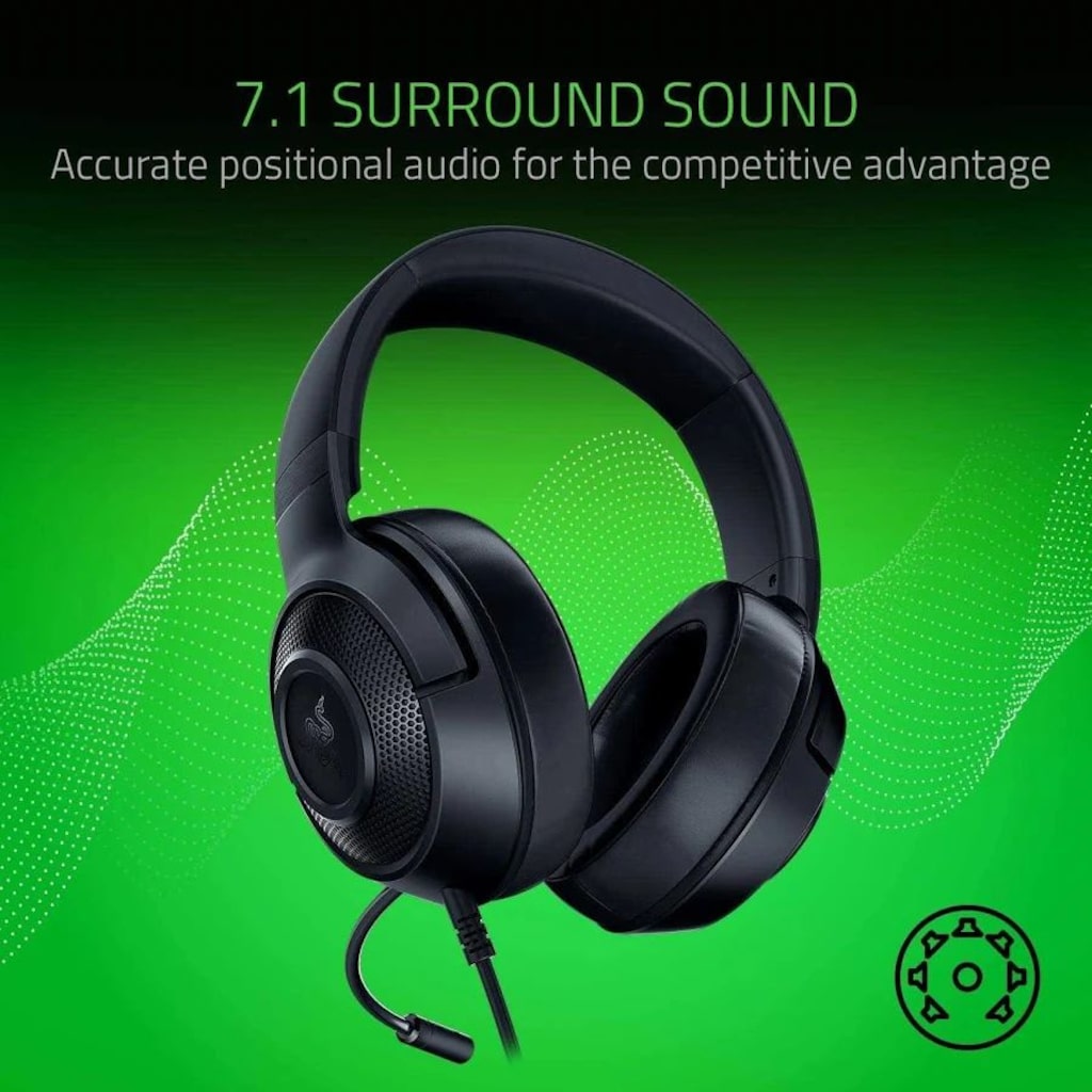 RAZER Kraken X Lite 7.1 Kulaklık · DIGITAL ART · - 2