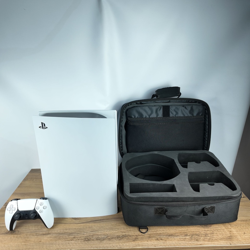 PLAYSTATION 5 STANDART CDLİ TEK KOLLU + PS 5 ÇANTASI SİYAH SIFIR - 3