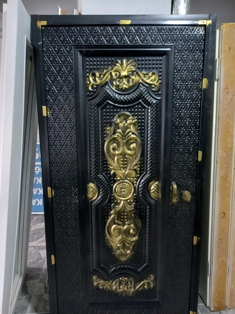 demir kapı ferforje bina giriş bahçe - 2