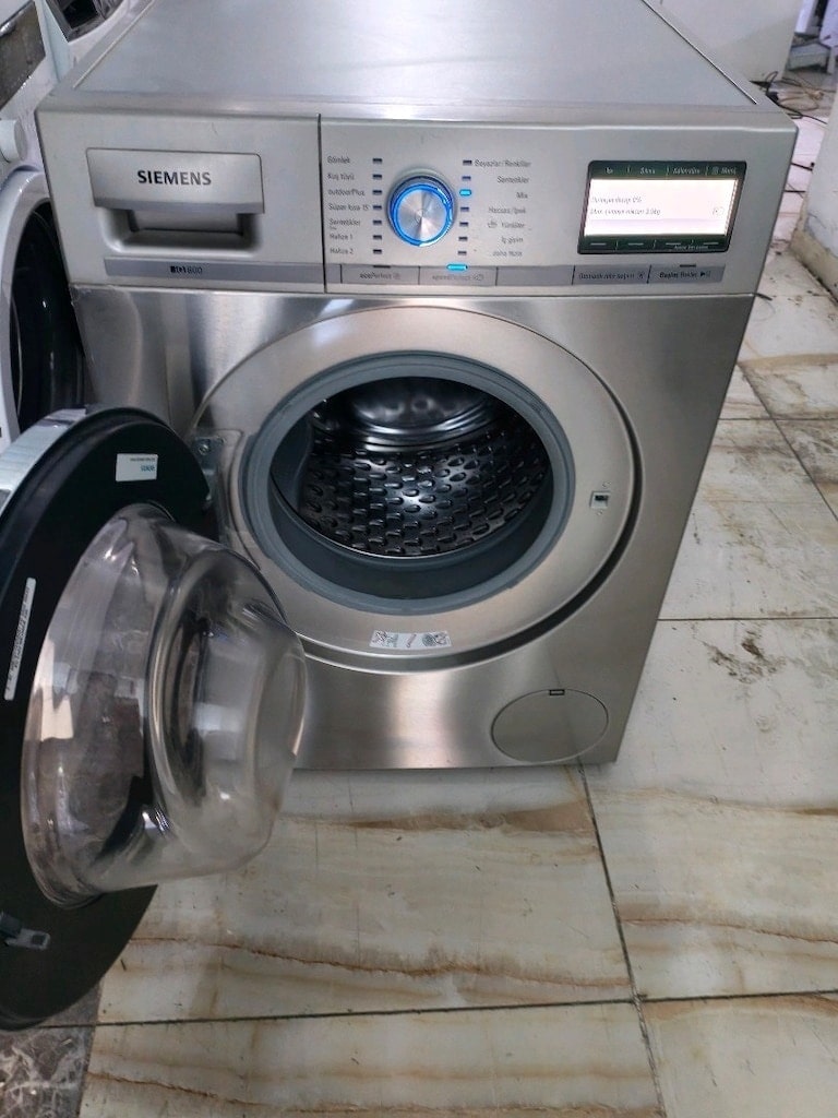 12.500 TL Etkin 12.500 TL Etkin Siemens inox İQ800 serisi 9 kg yeni ne - 6