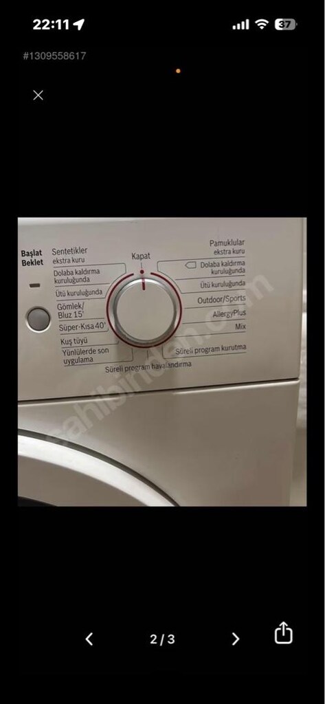Bosch kurutma makinesi - 3
