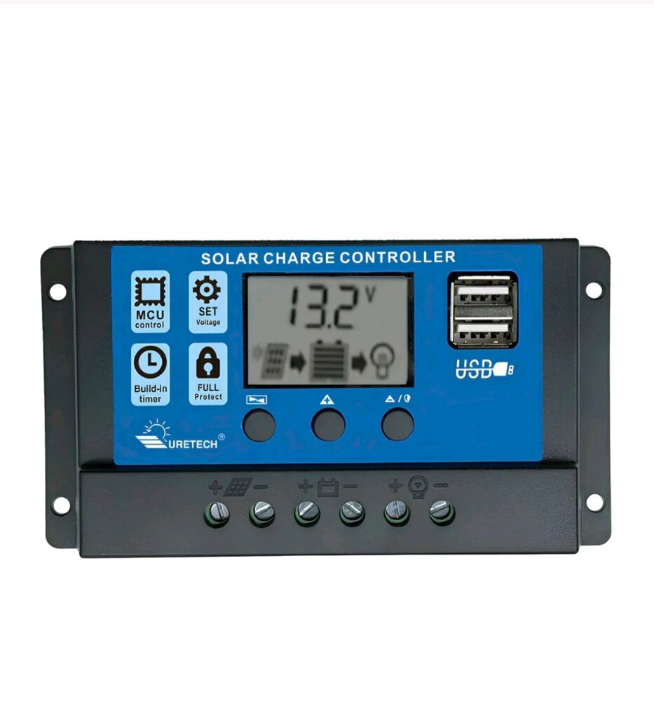 SIFIR YENİ ÜRÜN GÜNEŞ PANELİ 30 AMPER ŞARJ KONTROL CİHAZI 12-24 VOLT Ç - 2