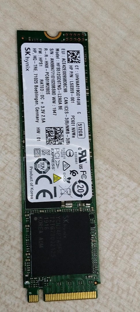 NEVME 512 GB. M2 SSD SORUNSUZ - 9