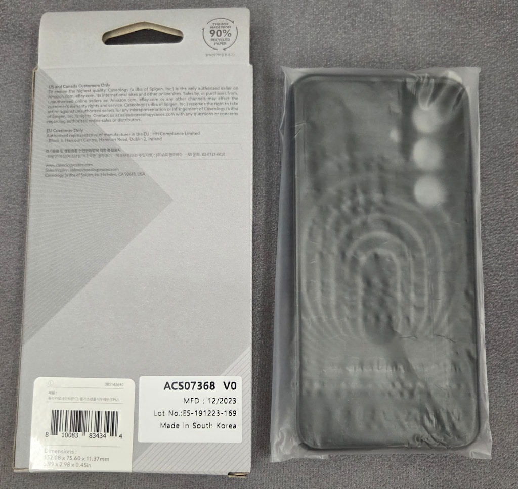 Spigen Caseology Parallax Galaxy S24 Kılıf (Matte Black) - 3