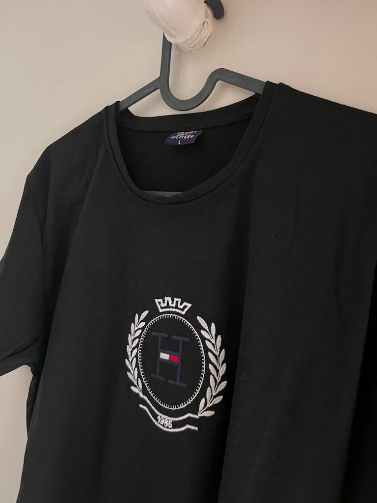 Tommy baskılı tişört - 4