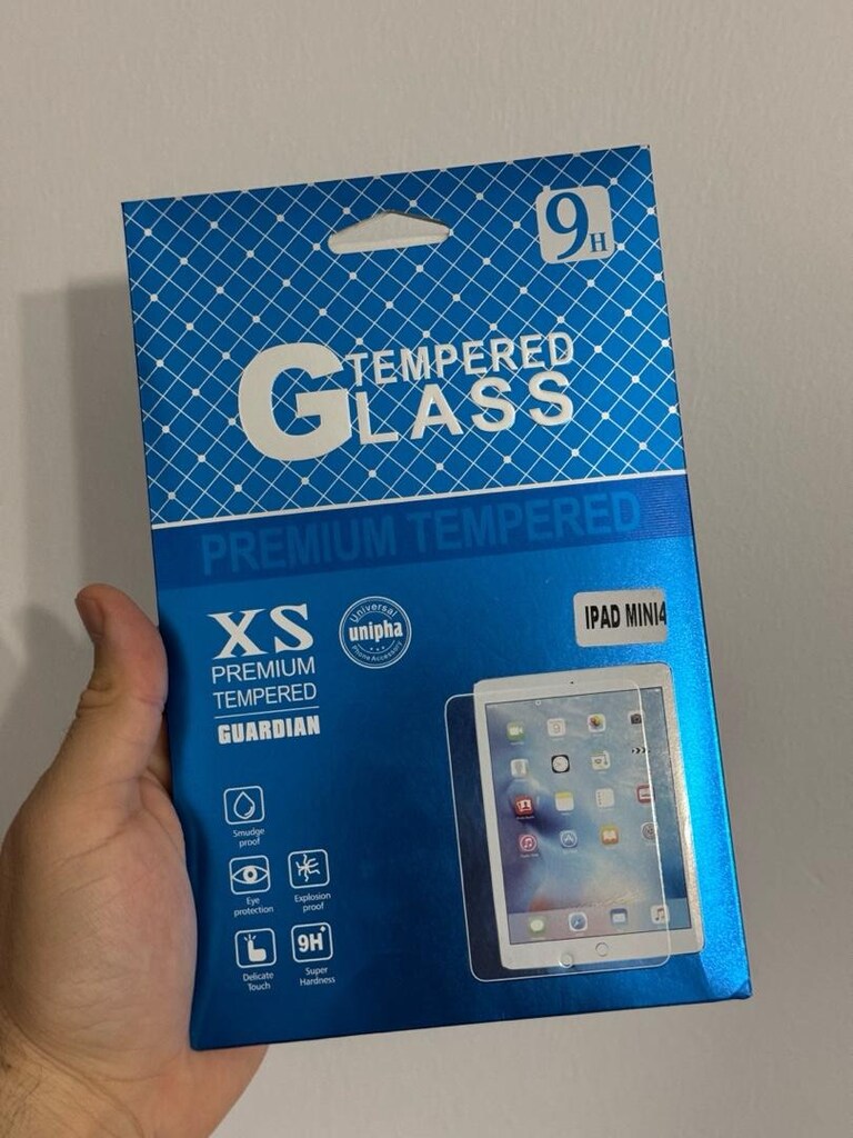 Apple ipad mini 4 ekran koruyucu kırılmaz cam