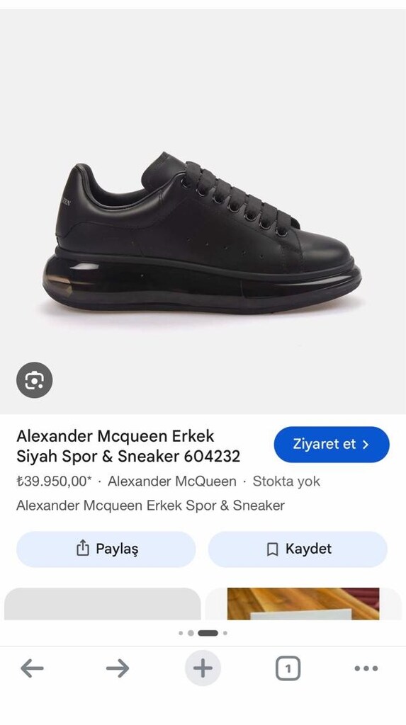 Acill Mc queen ayakkabı erkek - 4