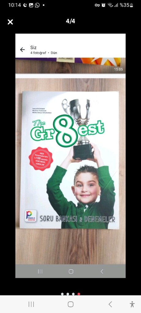 Sinava hazırlık kitapları - 3