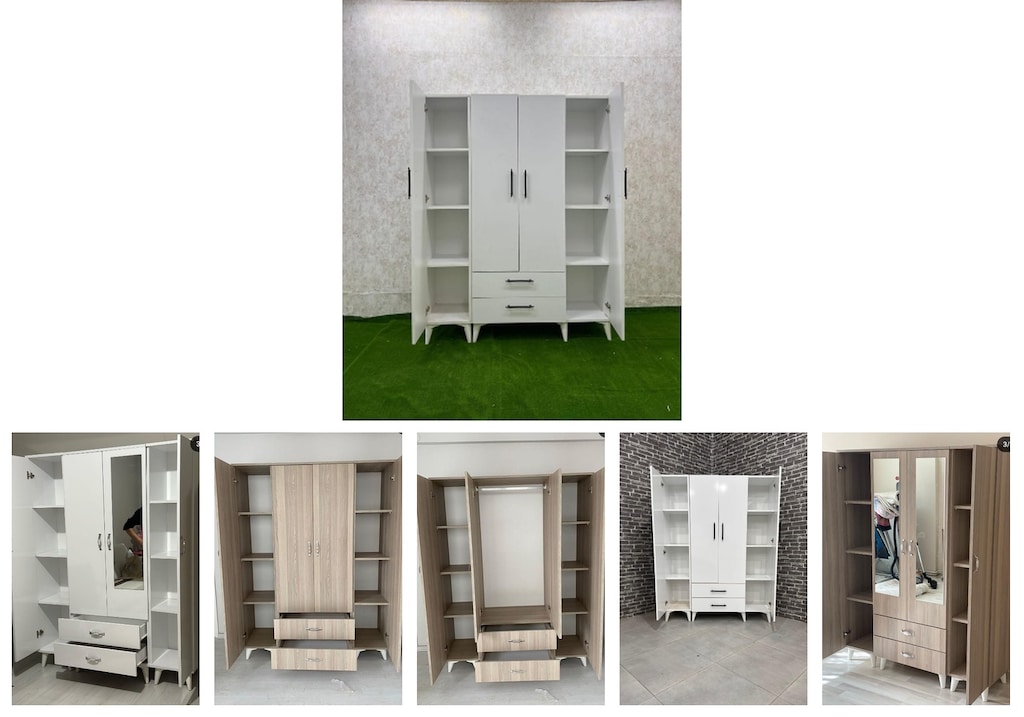 4 kapaklı elbise dolabı trkbzfsmes - 6