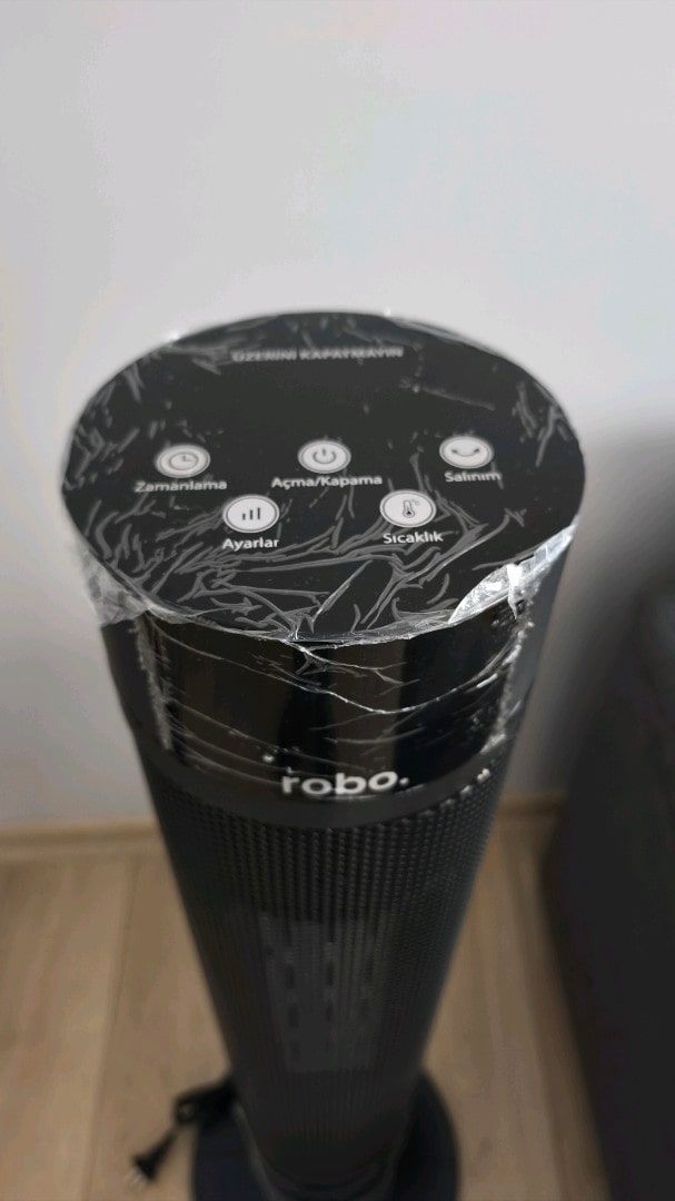 2yıl Garantili Şömineli Efektli Kule Tipi Dikey Isıtıcı 2000w - 11
