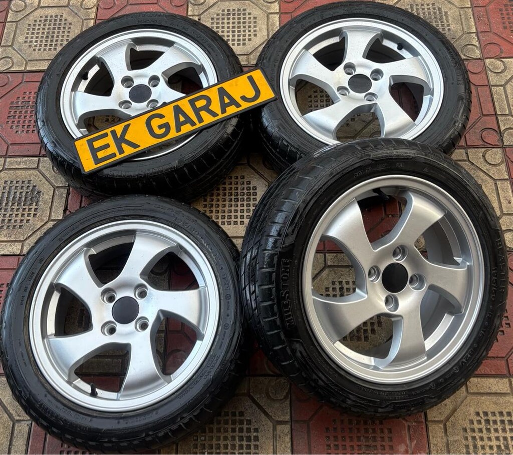 15 inç 4*100 sıfır honda yeni nesil vti jant lastik - 4