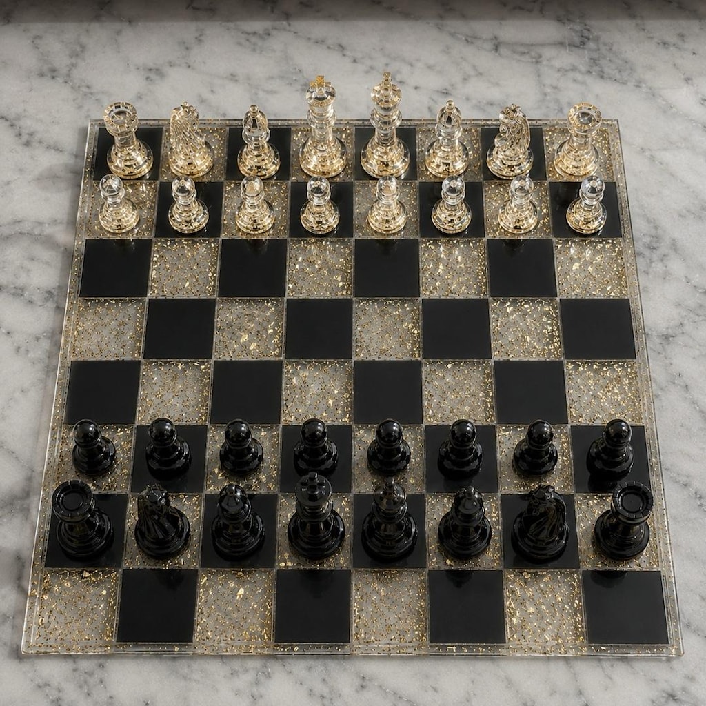 Özel tasarım satranç takımı - 2